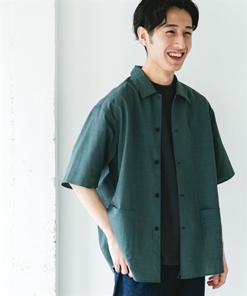 Quick Dry短袖襯衫夾克