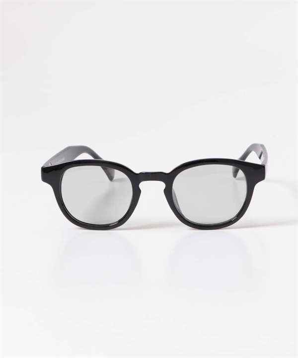 威靈頓造型眼鏡(黑色/煙燻-one-BLACK)