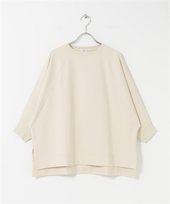 寬版蝙蝠袖套衫(原色-FREE-NATURAL)