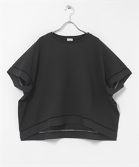 梯狀蕾絲拼接套衫(黑色-FREE-BLACK)