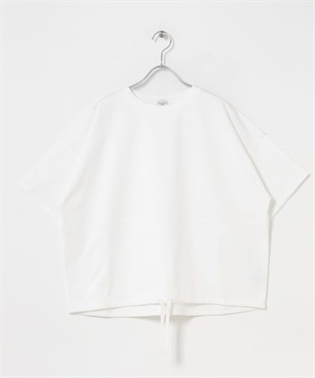 下襬抽繩套衫(米色-FREE-OFF WHITE)