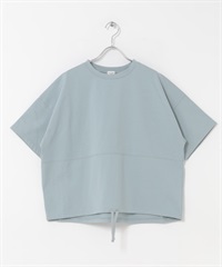 下襬抽繩套衫(藍色-FREE-BLUE)