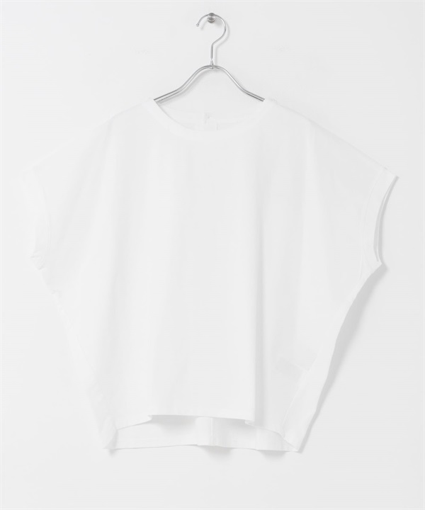 仿亞麻背面鈕扣套衫(米色-FREE-OFF WHITE)