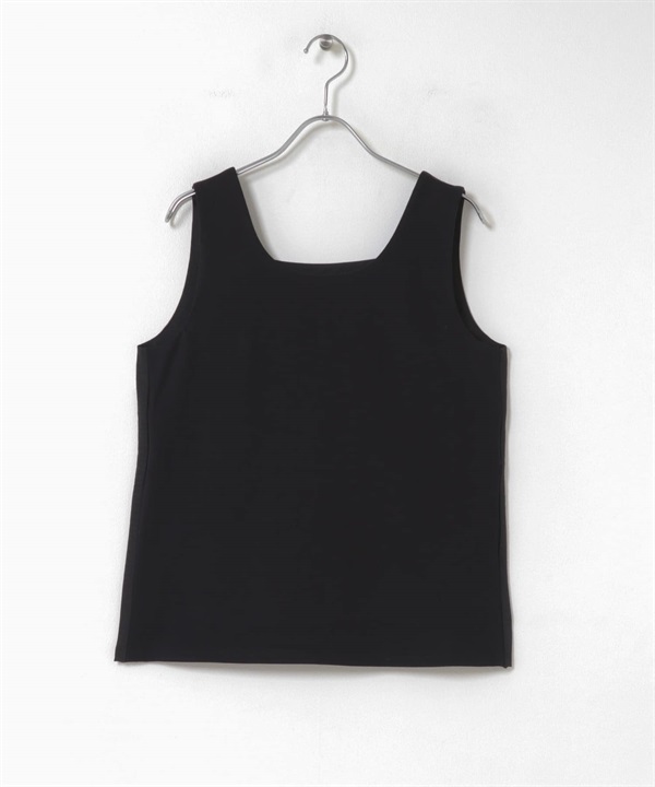 2WAY異材質坦克背心(黑色-FREE-BLACK)