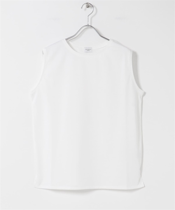 無袖內搭上衣(米色-FREE-OFF WHITE)