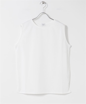 無袖內搭上衣(米色-FREE-OFF WHITE)