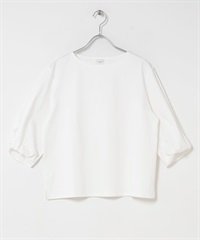 UR TECH Summer Share 扭結袖套衫(米色-FREE-OFF WHITE)