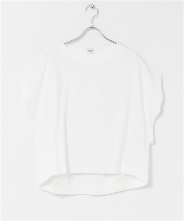 UR TECH Summer Share 背面打褶繭型套衫(米色-FREE-OFF WHITE)