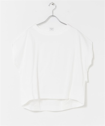 UR TECH Summer Share 背面打褶繭型套衫(米色-FREE-OFF WHITE)