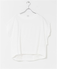 UR TECH Summer Share 背面打褶繭型套衫(米色-FREE-OFF WHITE)