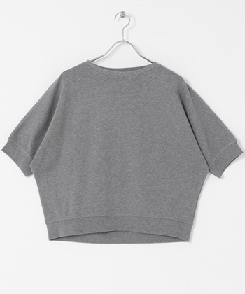 莫代爾棉質蝙蝠袖套衫(淺灰色-FREE-其他灰色)