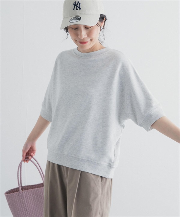 莫代爾棉質蝙蝠袖套衫