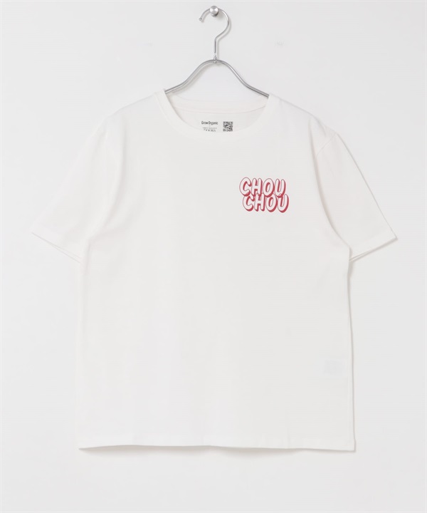 LOGO印花T恤(米色-FREE-OFF WHITE)