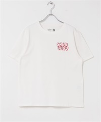 LOGO印花T恤(米色-FREE-OFF WHITE)