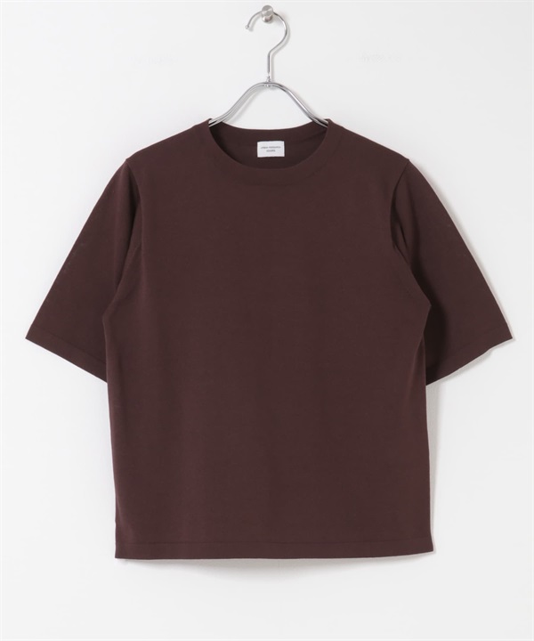 UR TECH Summer Share 針織五分袖套衫(棕色-FREE-BROWN)