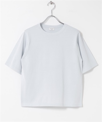 UR TECH Summer Share 針織五分袖套衫(淺藍色-FREE-LIGHT BLUE)