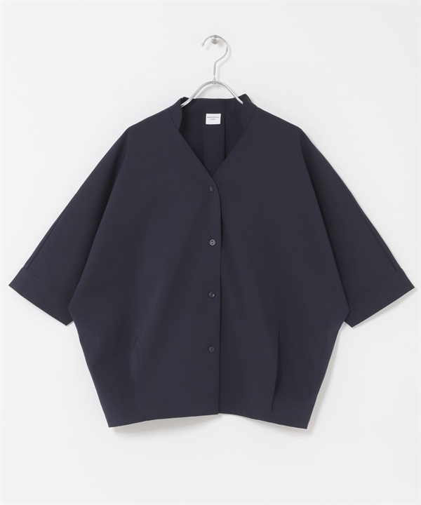 『UR TECH完聲 』涼感蝙蝠袖襯衫(藏青色-FREE-NAVY)