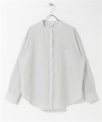 UR TECH 立領襯衫(淺灰色-FREE-LIGHT GRAY)