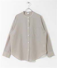 UR TECH 立領襯衫(膚色-FREE-BEIGE)