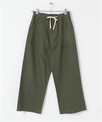 棉質貝克褲(卡其綠-S-KHAKI)