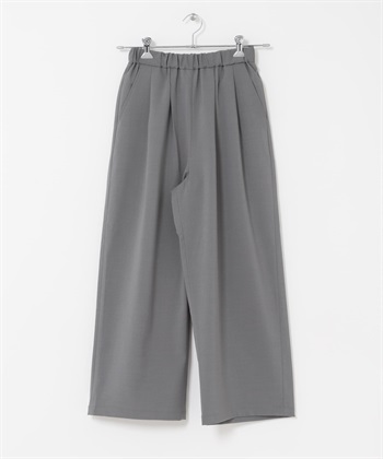 『UR TECH完聲 』涼感碎褶寬褲(灰色-M-GRAY)