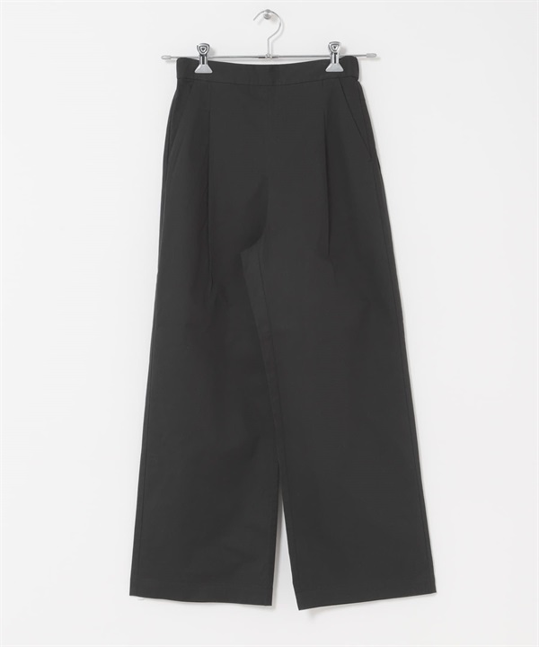 棉嫘縈輕便長褲(黑色-S-BLACK)