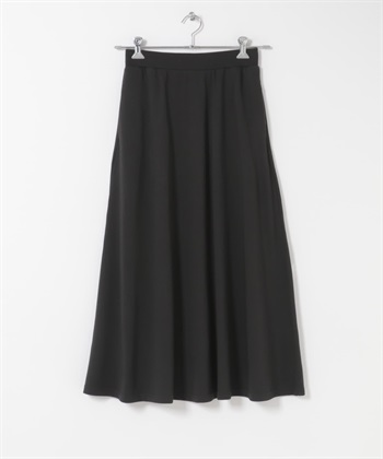 莫代爾棉質鬆緊長裙(黑色-FREE-BLACK)