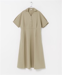 『UR TECH完聲 』涼感蝙蝠袖洋裝(膚色-FREE-BEIGE)