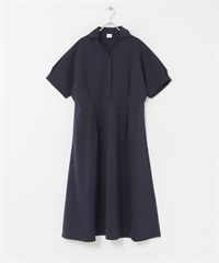 『UR TECH完聲 』涼感蝙蝠袖洋裝(藏青色-FREE-NAVY)