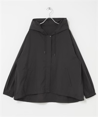 UR TECH 防潑水可收納傘狀連帽外套(黑色-FREE-BLACK)