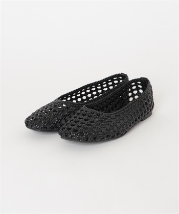 網狀編織涼鞋(黑色-37-BLACK)