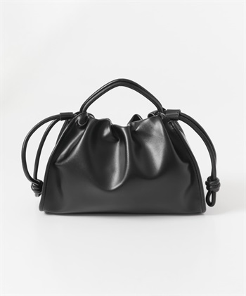 抽繩托特包(黑色-one-BLACK)