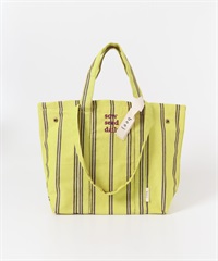 【別注】beej/直條紋托特包(黃色-one-YELLOW)