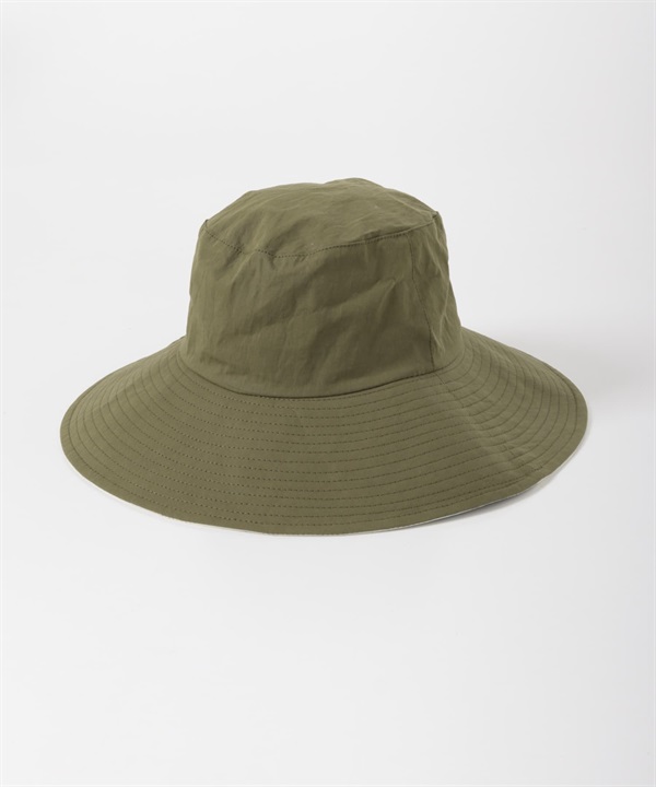 配色寬簷帽(卡其綠-one-KHAKI)