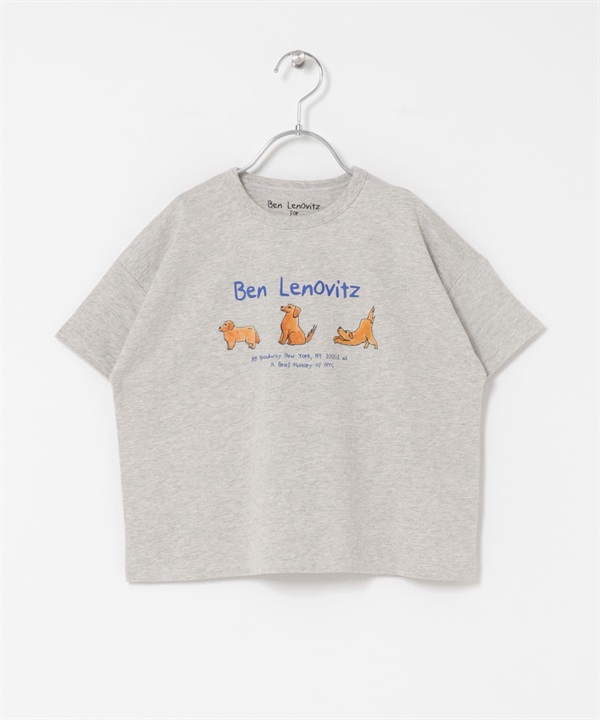 Ben Lenovitz 印花T恤(KIDS)(燕麥色-120-OATMEAL)