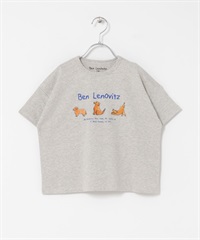 Ben Lenovitz 印花T恤(KIDS)(燕麥色-120-OATMEAL)