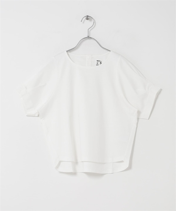 【親子裝】UR TECH Summer Share 打褶套衫(KIDS)(米色-120(115-125)-OFF WHITE)