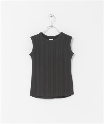 無袖羅紋上衣(KIDS)