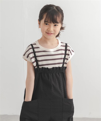 變形華夫格無袖套衫(KIDS)