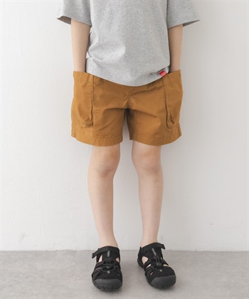 速乾側邊口袋短褲(KIDS)