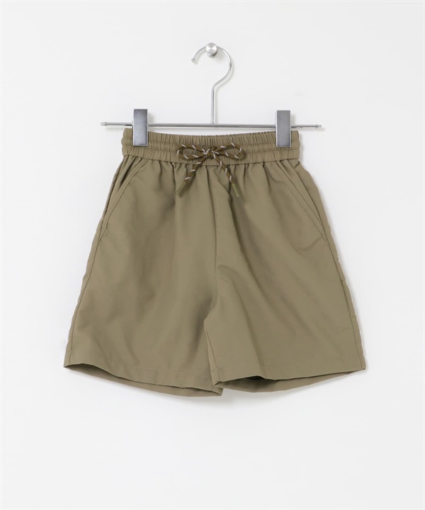 防潑水短褲(KIDS)(卡其綠-120(115-125)-KHAKI)