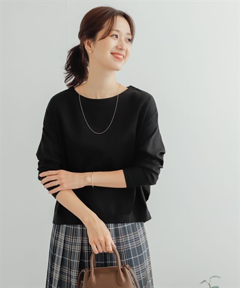 棉質背面打褶套衫