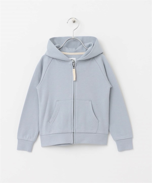 棉質拉鍊連帽外套(KIDS)(藍色-105-BLUE)