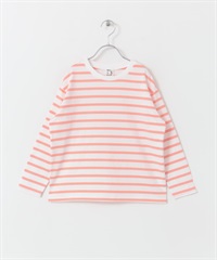 【親子裝】橫紋寬版套衫(KIDS)(粉紅色-105-PINK)