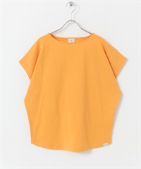add fabrics 寬版法式袖T恤(橘色-M-ORANGE)