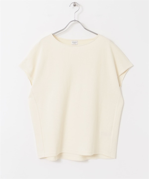 UV CUT棉麻起毛感套衫(原色-M-其他白色)