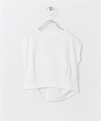 【親子裝】法式袖打褶套衫(KIDS)(米色-120-IVORY)