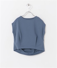 【親子裝】法式袖打褶套衫(KIDS)(藍色-120-BLUE)