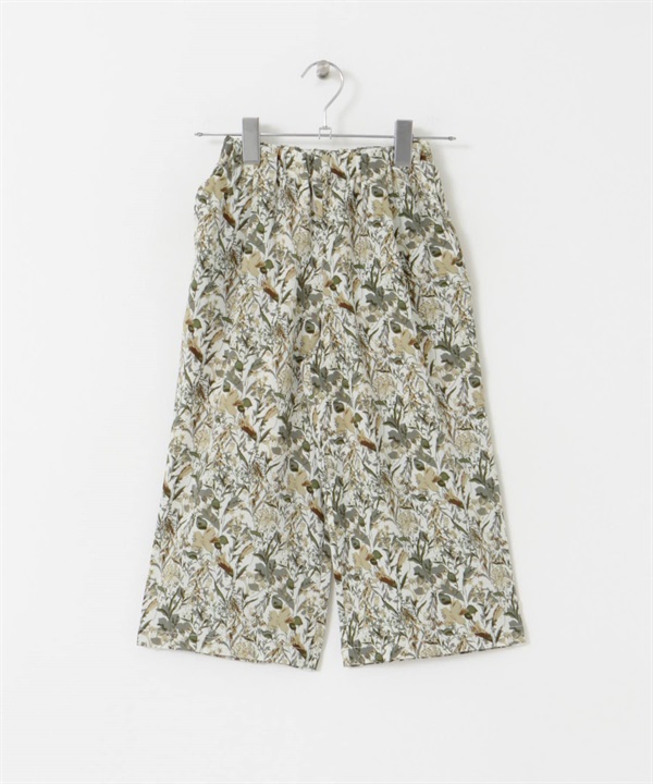 【親子裝】印花輕便長褲(KIDS)(象牙白x膚色-105-其他白色)