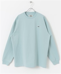 【別注】PENNEYS / THE FOX 織標刺繡長袖T恤(薄荷綠-M-MINT)